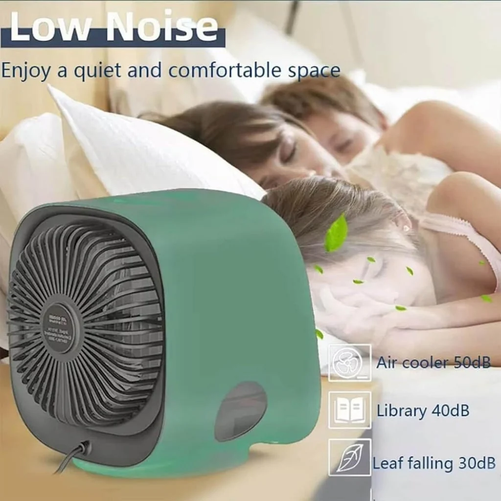 Portable Air Conditioner Mini Personal Cooling Fan USB - Image 5